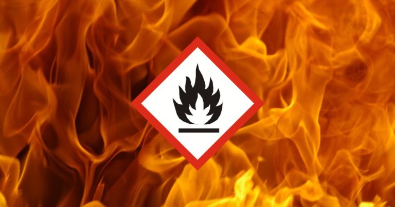 Entzündbare Gase im Sicherheitsdatenblatt