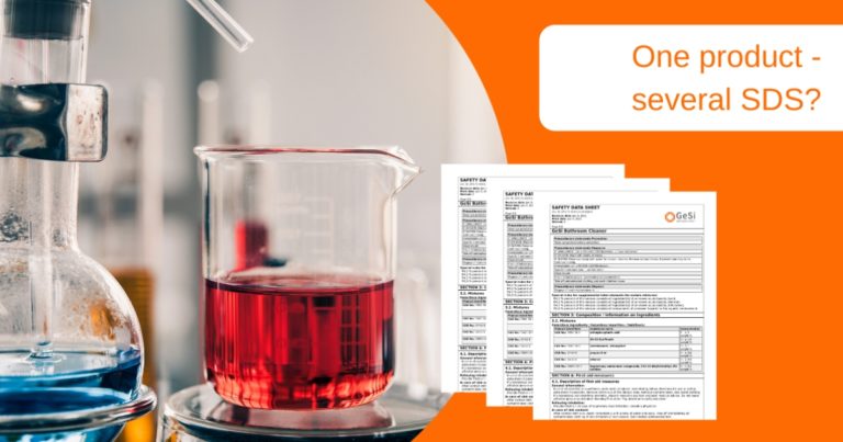 One product, several SDS